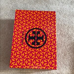 Tory Burch Navy/black Mandy t strap high hell pump